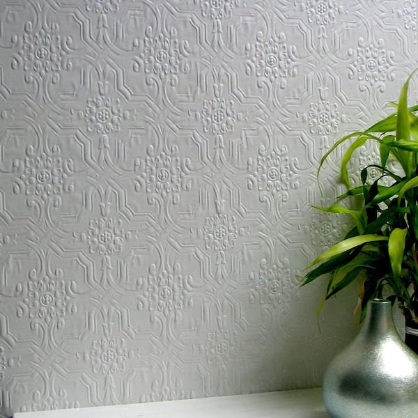 Berkeley Paintable Anaglytpa Original Vinyl Strippable Wallpaper (Covers 56.4 sq. ft.)