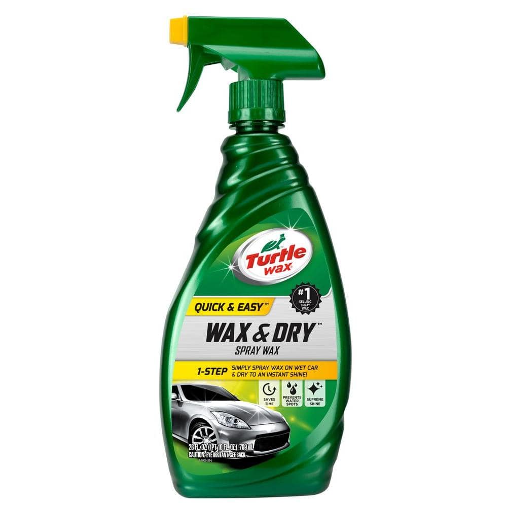 TURTLE WAX 26 oz. 1-Step Wax and Dry Cleaners T9 - The Home Depot