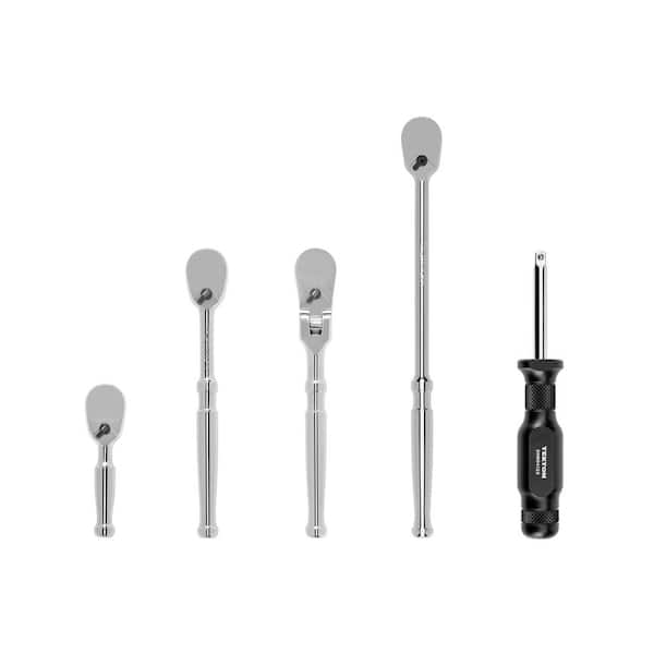 1/4 in. Drive Ratchet and Spinner Handle Set (5-Piece)