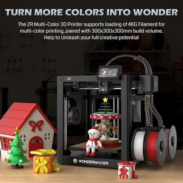 SainSmart WonderMaker ZR CoreXY Multicolor 3D Printer-High-Speed