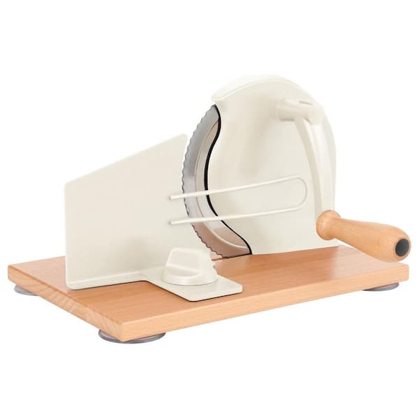 Stainless Steel Manual Bread Slicer with Adjustable Thickness Perfect for Homemade Sourdough, Sandwich Bread