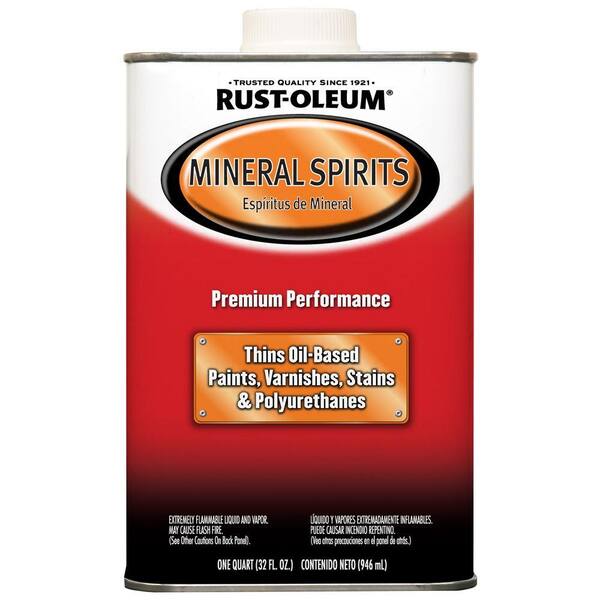 Rust-Oleum Automotive 1-qt. Low VOC Mineral Spirits Solvent (4-Pack)