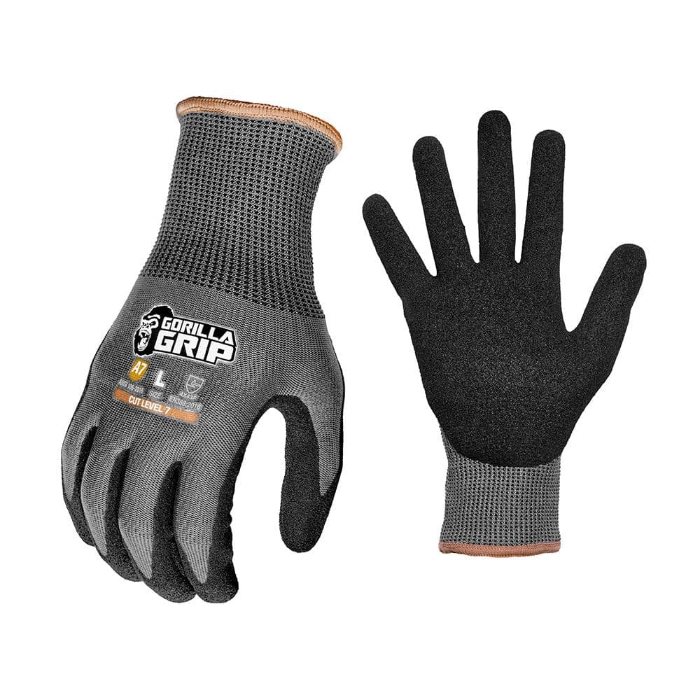 Medium Precision Grip ANSI A7 Cut Resistant Work Gloves