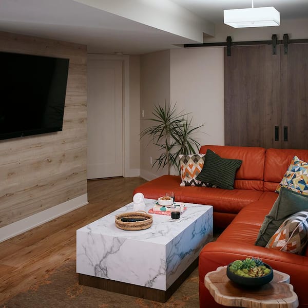 5 ft. x 12 ft. Laminate Sheet in Planked Coffee Oak with Premiumfx Pure Grain Finish