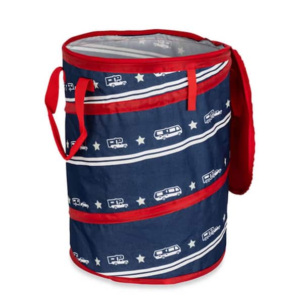 Camco Pop Up Utility Container with Liner and Zipper Close