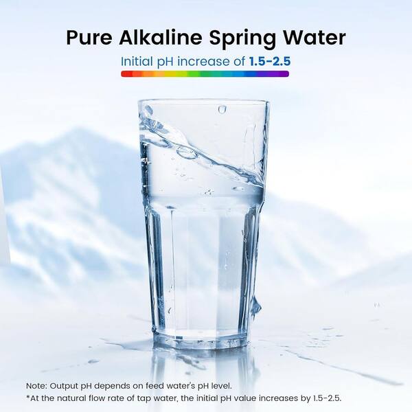 Waterdrop - WD-CFF-02 Alkaline Replacement Filter, Replacement for WD-CTF-03\WD-CTF-04, Up PH 1.5 to 2.5, Reduces Heavy Metals