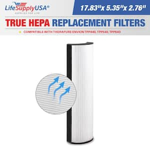 True HEPA Filter Replacement Compatible with Therapure Envion TPP440, TPP540, TPP640 Air Purifier