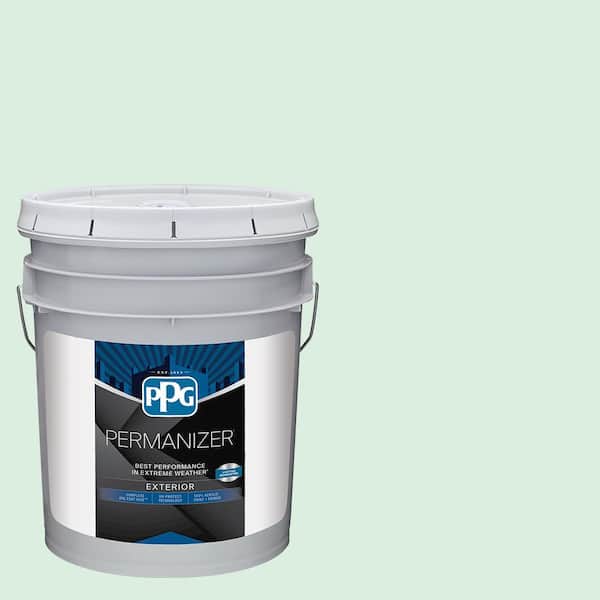 5 gal. PPG1227-1 Sea Mist Semi-Gloss Exterior Paint