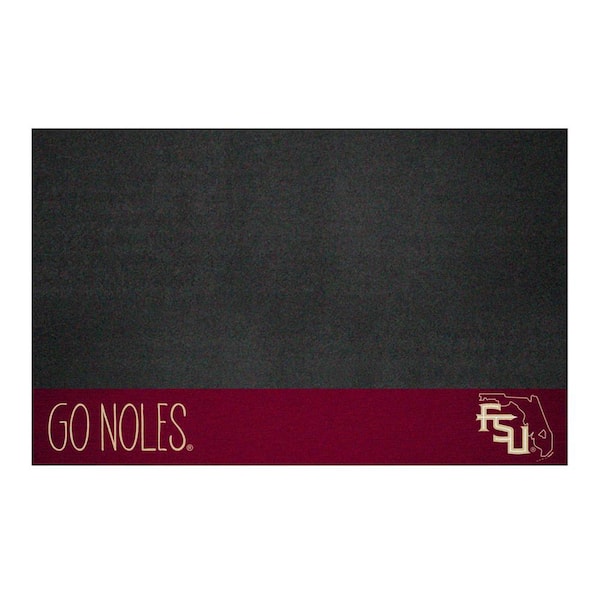 FANMATS Florida State Seminoles Southern Style Vinyl 42 in. Grill Mat