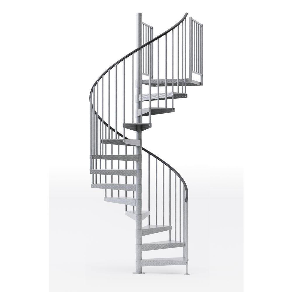 Have a question about Mylen STAIRS Reroute Galvanized Exterior 60in