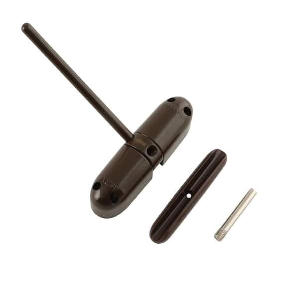 PRIE-LINE Non-Handed Safety Spring Door Closer, White, KC10HD – Bigaart - View #5