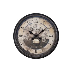 【掛け時計】UNDERPASS HANG CLOCK Park Designs Hanging Clock With Iron Hook 21-505 - The Home