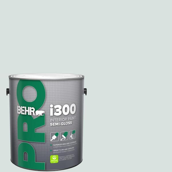 BEHR PRO 1 gal. #730E-2 Sparkling Spring Semi-Gloss Interior Paint