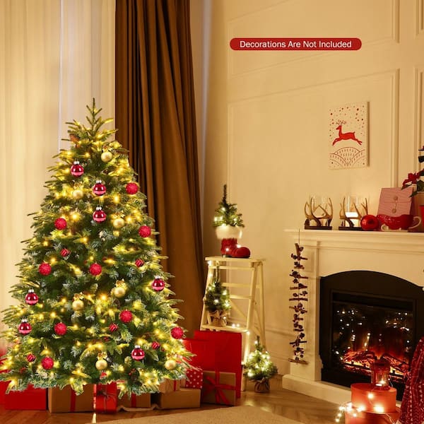 6ft Prelit Christmas Tree - Convenient Remote Control - Easy - 330 LED  Lights