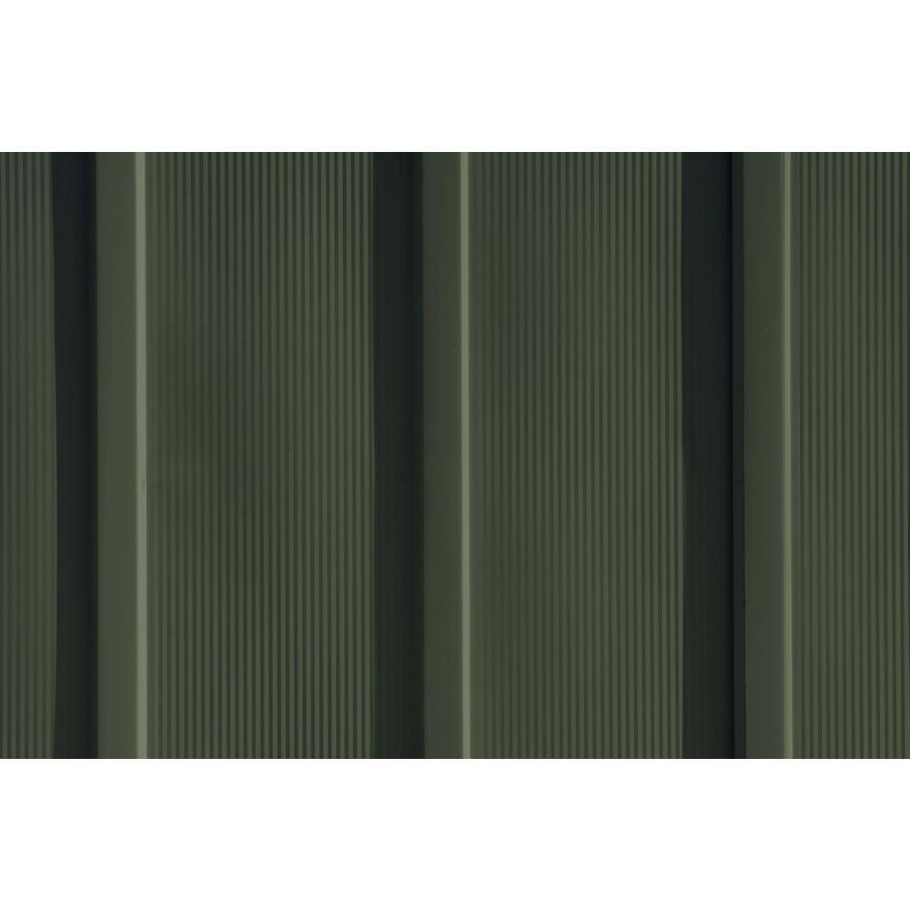 Green Steel 6 x 3 ft Garden Storage Shed Kit