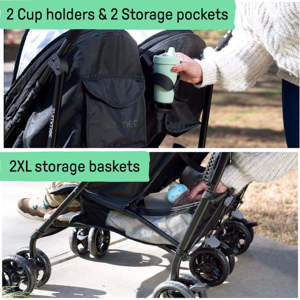 INGENUITY 3D Lite Double Convenience Stroller 31923 - The Home Depot
