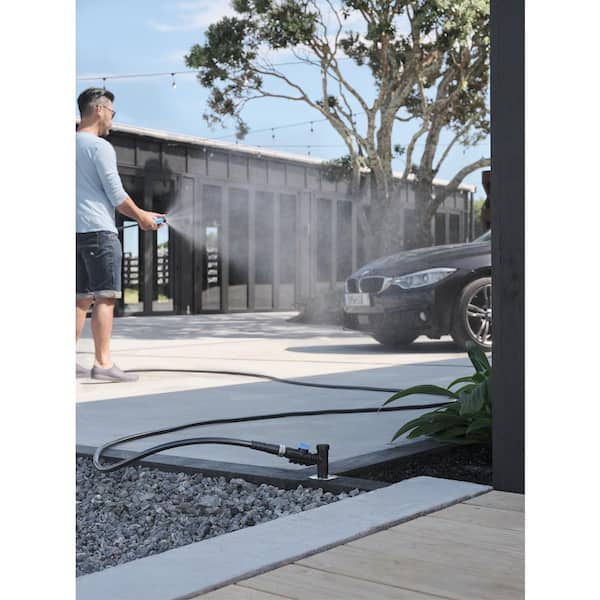 48 in. Bury Depth Ground Hydrant Stainless Steel, 1/2 in. NPT Inlet, 3/4 in. Hose Connector, Frost Proof Outdoor Faucet