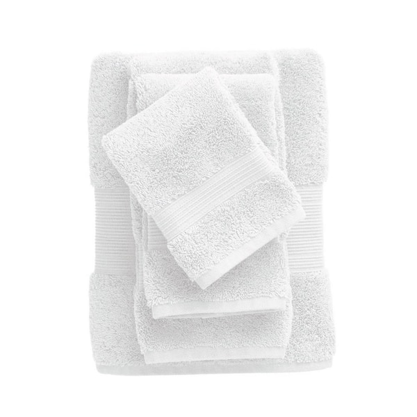 Brand – Pinzon 4 Piece Egyptian Cotton Bath Towels Set - White