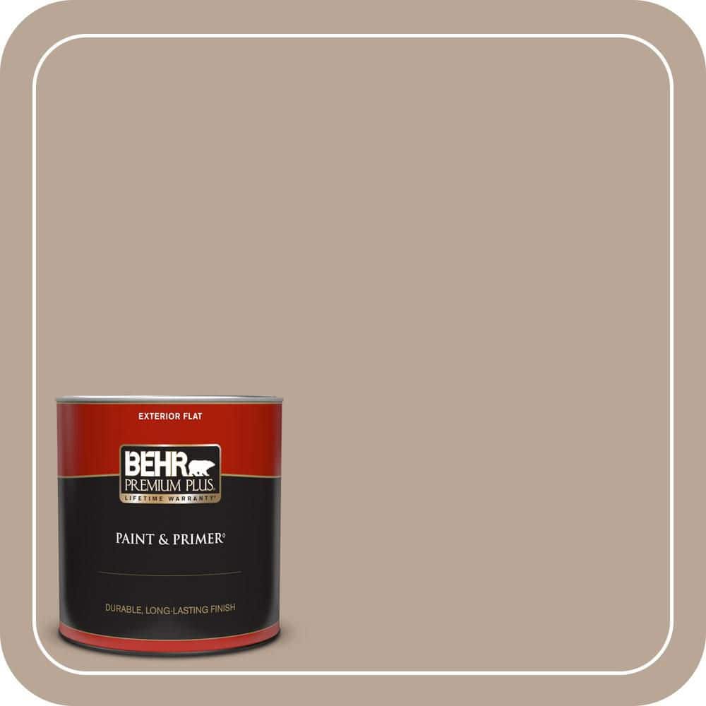 1 qt. #BXC-43 Desert Sandstorm Flat Exterior Paint & Primer price history on PriceWatchPro