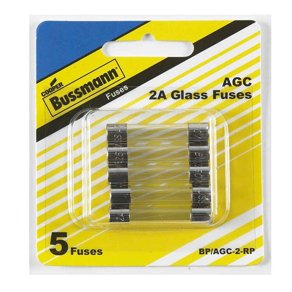 BUSS AGC2 Fuse Agc-2 Bussmann AGC 2 for sale online 