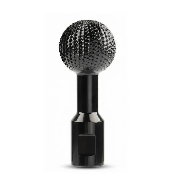 Sphere Rotary Burr Angle Grinder Attachment for Rapid Wood Carving, Heavy-Duty Steel Grinding Head, Fits 5/8-11 Thread