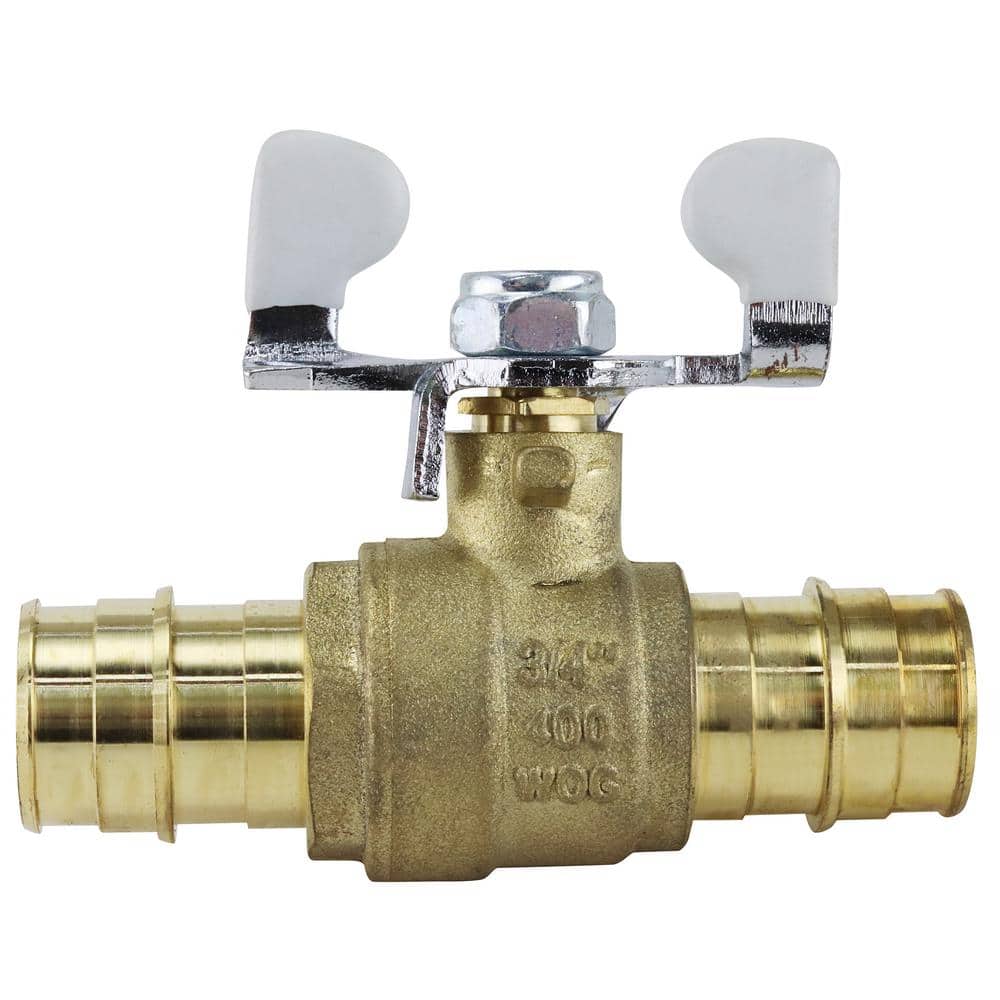 3/4 in. Brass PEX-A Barb Ball Valve with Tee Handle price history on PriceWatchPro