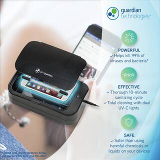 UV Cell Phone Sterilizer / Sanitizer - Portable Phone Disinfection In A UV Light Box (perfect For Sterilizing Cell Phones, Toothbrushes, Jewelry