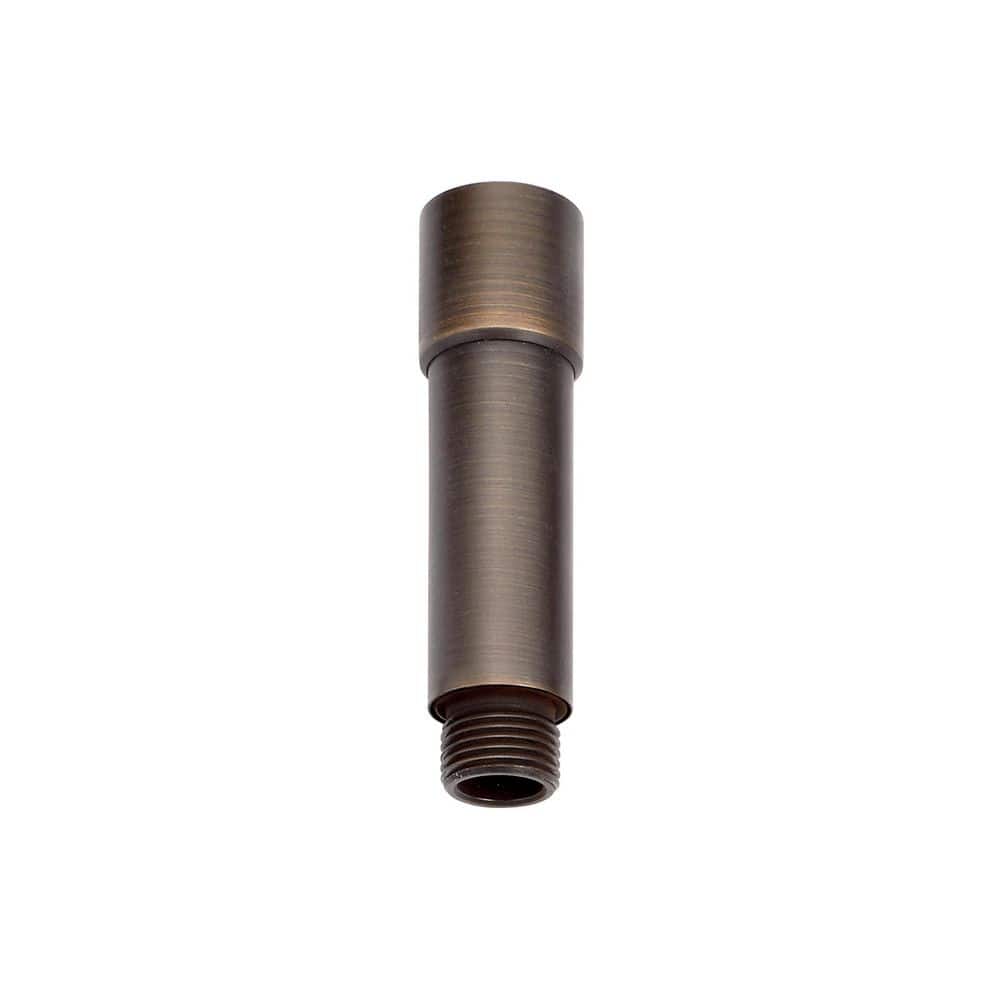 KICHLER 3 in. Centennial Brass Outdoor Landscape Male and Female Riser (1Pack) 15509CBR The