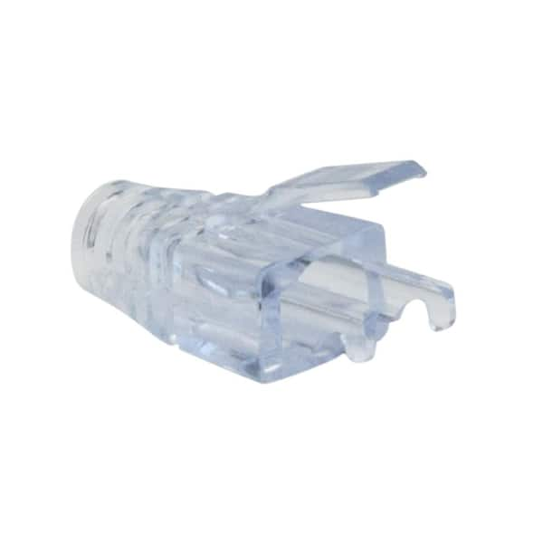 EZ-RJ45 Cat5e Strain Relief in Clear (50 per Bag)