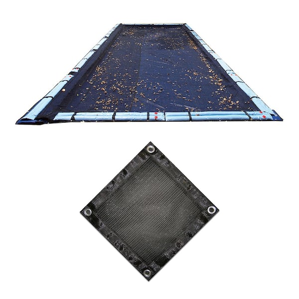 Blue Wave 16 ft. x 32 ft. Rectangular In Ground Pool Leaf Net Cover