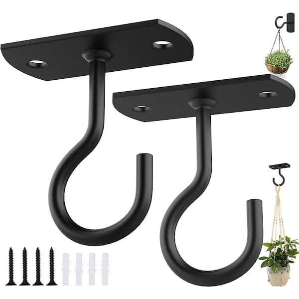  FEED GARDEN 2 Pack 8 Inch Hanging Plant Bracket Wall