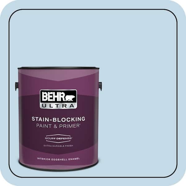 BEHR ULTRA 1 gal. Home Decorators Collection #HDC-CT-15 Summer Sky Extra Durable Eggshell Enamel Interior Paint & Primer
