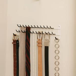 27-Hook Tie and Belt Rack