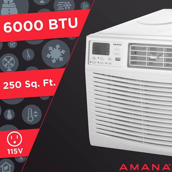 Amana AMAP061BW Window Mounted Air Conditioner for sale online 
