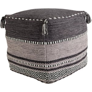 Byfay Black Accent Pouf