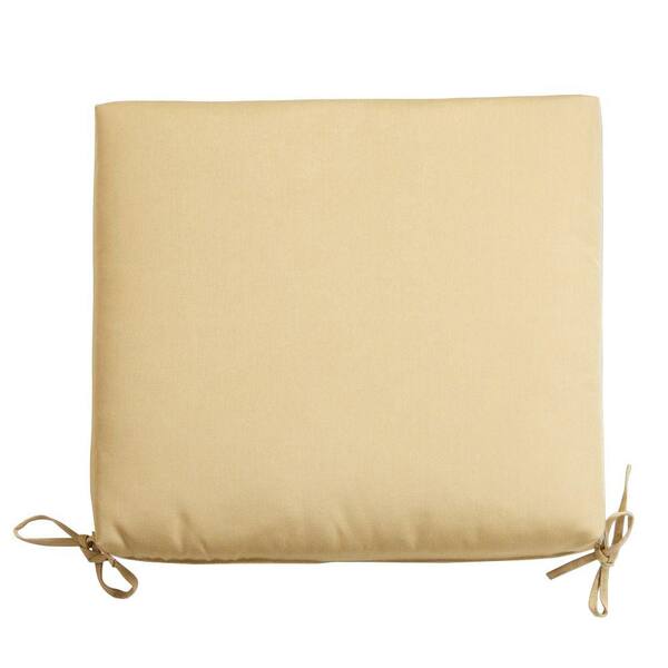 RST Brands Wheat 19 in. x 18 in. Outdoor Chair Cushion