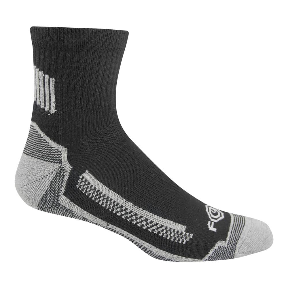 Carhartt Men's 3 Pack Force Performance Work Quarter Socks Shoe Size 6-12 White