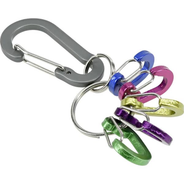 Carabiner Small, Aluminium Alloy Mini Carabiner Keyring for Camping,  Fishing, Motorhome, Travel, Backpack (40 Pieces, 47 mm) : : Sports  & Outdoors