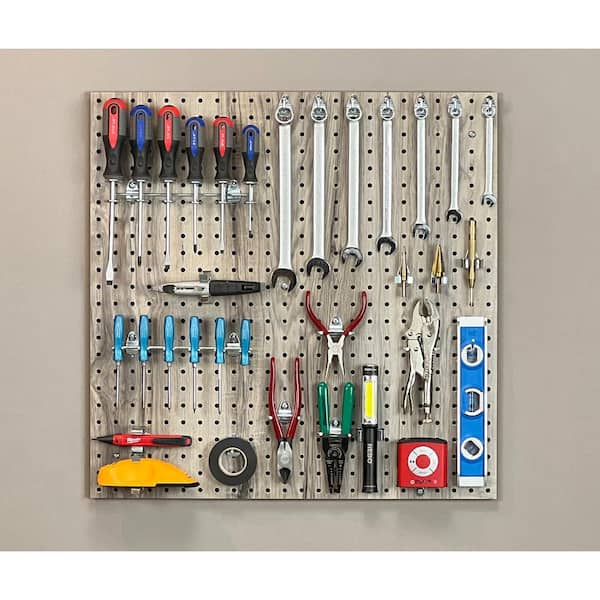 RV Organization: Peg Board Tool Rack