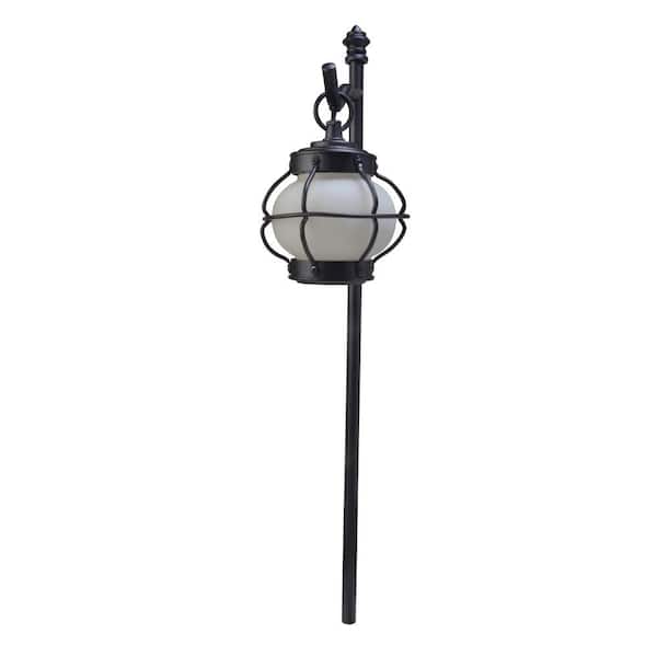 Moonrays Bayside-Style Low-Voltage 61-Lumen Bronze Outdoor Integrated LED Landscape Path Light