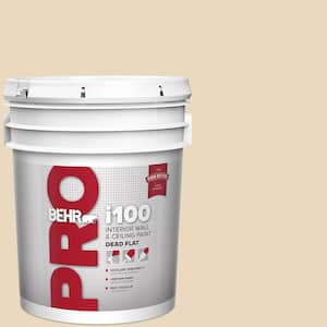 5 gal. #HDC-WR15-8 Steamed Milk Dead Flat Interior Paint