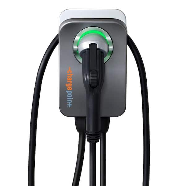 ChargePoint Home Flex Electric Vehicle (EV) Charger 16 to 50 Amp 240-Volt Wi-Fi NEMA 14-50 Plug Indoor/Outdoor 23 ft. cable