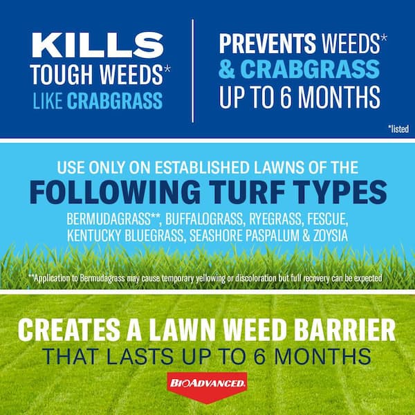 9.6 lbs. Granules Season Long Weed Killer Plus Preventer for Northern Lawns