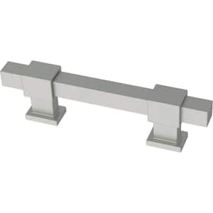 Square Bar Adjusta-Pull Adjustable 1-3/8 to 4 in. (35-102 mm) Satin Nickel Cabinet Drawer Pull (5-Pack)