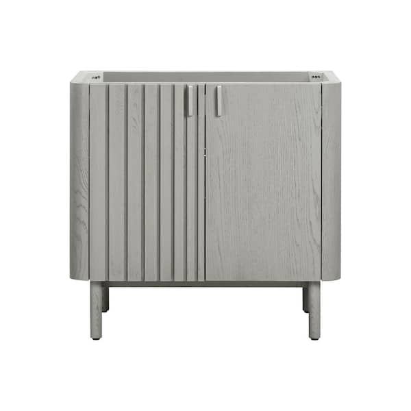 Avanity Blakely 36 in. W x 21 in. D x 34 in. H Bath Vanity Cabinet without Top in Gray Oak Finish
