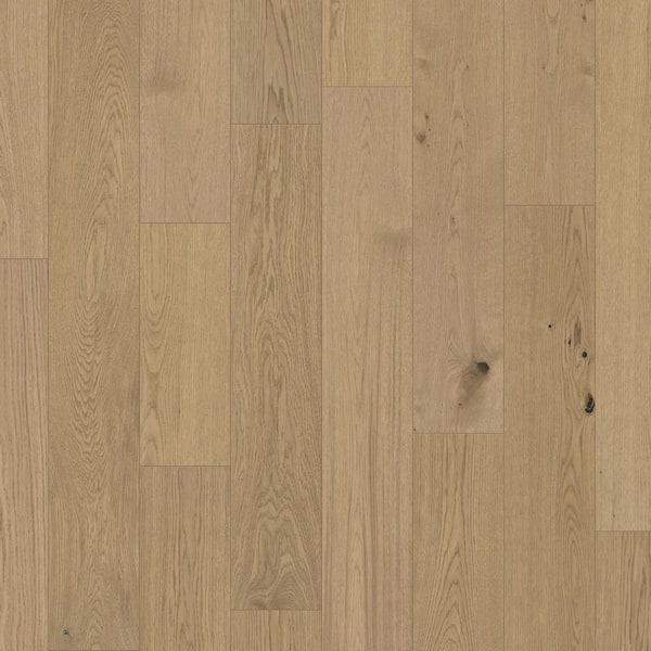 Take Home Sample - Turner White Oak Water Resistant Engineered Hardwood Flooring