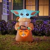 Star Wars 3.5 ft Grogu with Treat Sack Halloween Inflatable 22GM28688 - The  Home Depot