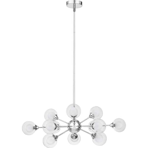 Quoizel Spellbound 12-Light Polished Chrome Chandelier PCSB5012C