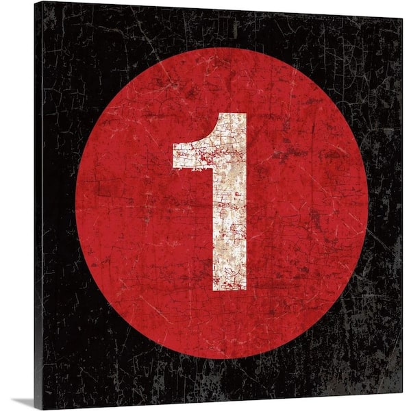 GreatBigCanvas "New York City Subway Line 1" by Peter Horjus Canvas Wall Art