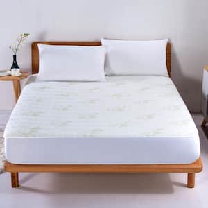 Twin Rayon from Bamboo Hypoallergenic Mattress Pad